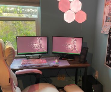 My corner desk 💕✨