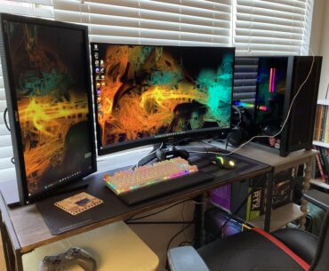 Cleaned and dusted my setup