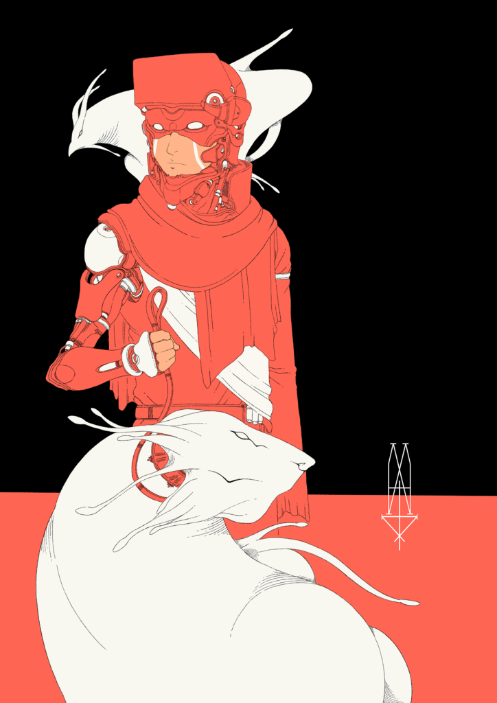 "Keeper" - Experimental piece I illustrated last year!