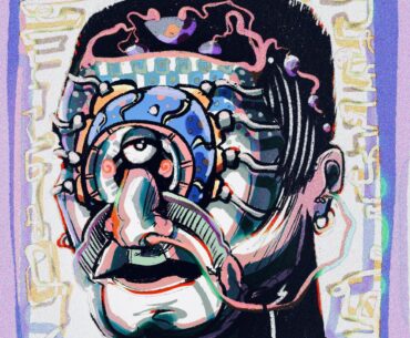 I drew this Chromed out fella from imagination