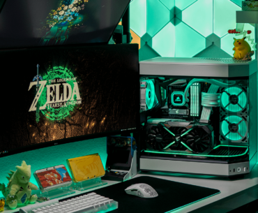 Put together a TOTK themed Setup aesthetic!