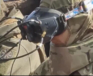 Flying DIY kamikaze drone from trench