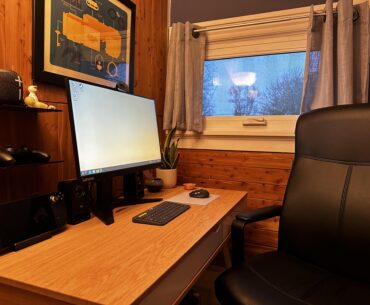My cozy Steam Deck battle station
