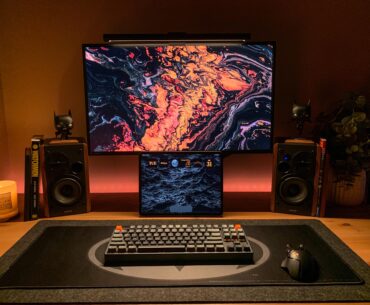 year and half old setup