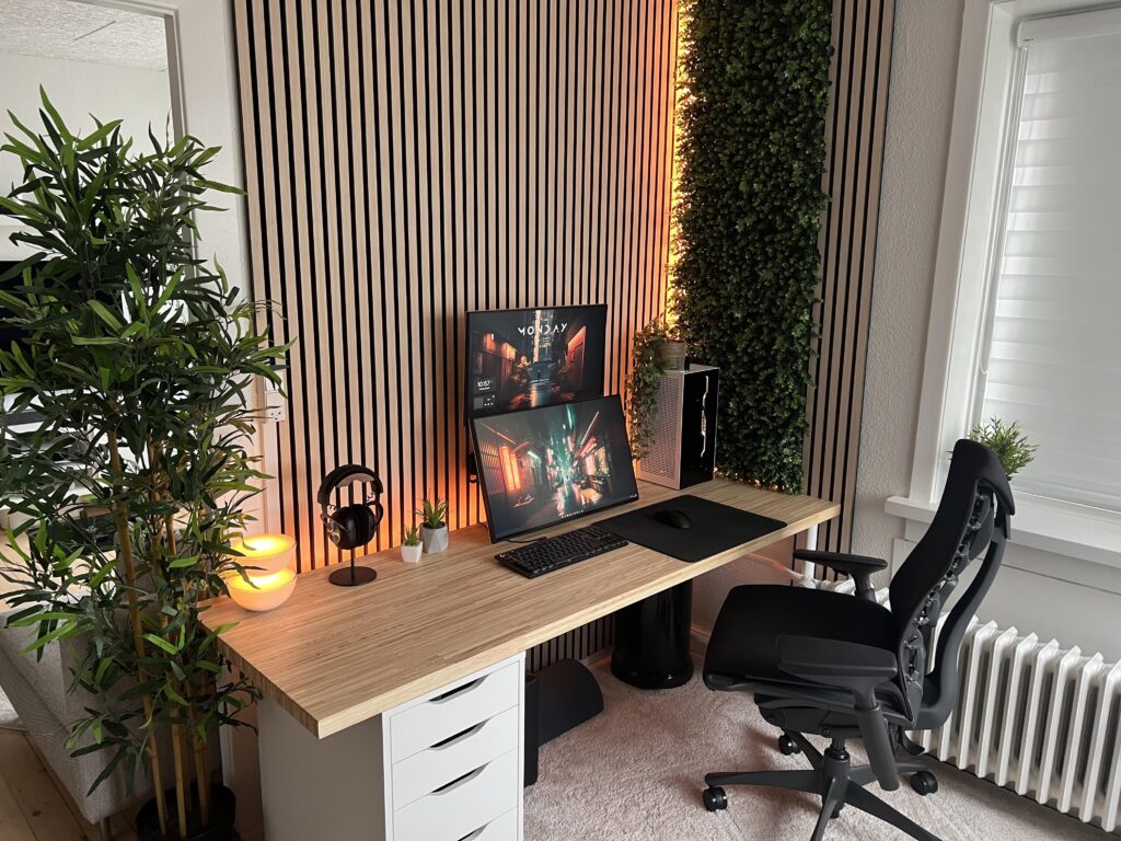 My clean and minimal setup. Any ideas for some extra touches?