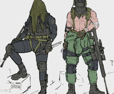I designed both Krueger and Nikto a skin inspired by... my fav skin the other has ("Bloodletter" and "Reaper")