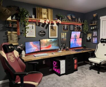 Hers/His. Harry Potter/Star Wars Themed Battlestations!