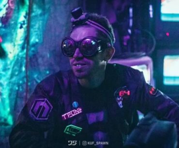 Some shots of me and my module at Neotropolis (a cyberpunk festival) buy @Kuf_Spawn on IG