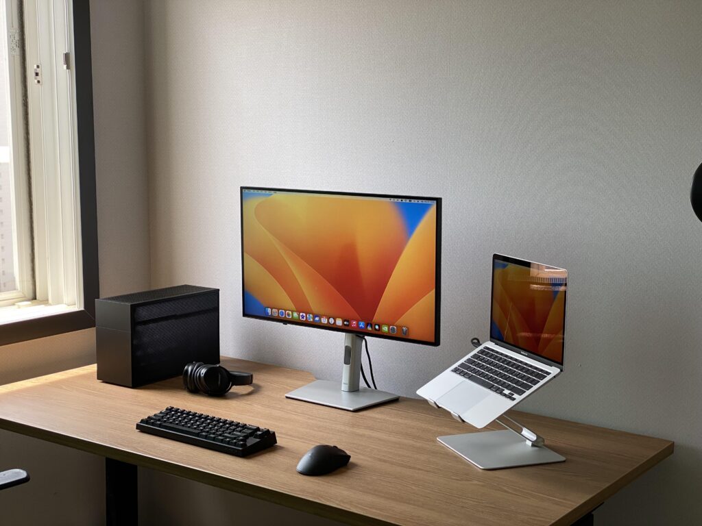 new desk setup