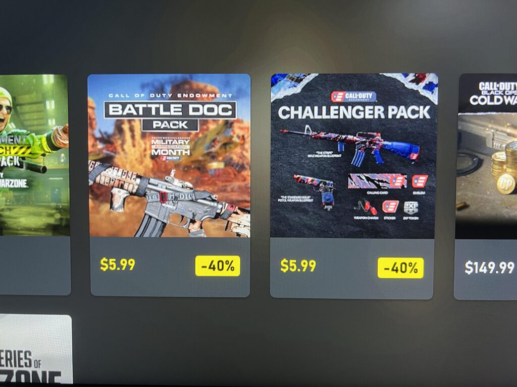 The two C.O.D.E. Packs are on sale right now on the Xbox store.