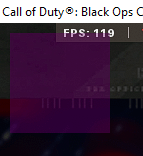 does anyone know why I have this purple-ish square in my game?