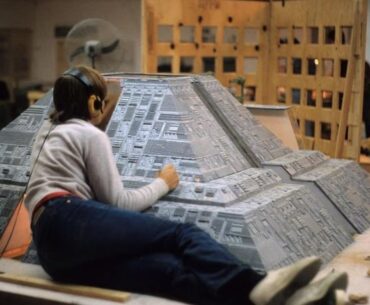 Tyrell Corp miniature model - Blade Runner (1982) Designs and VFX by Douglas Trumbull