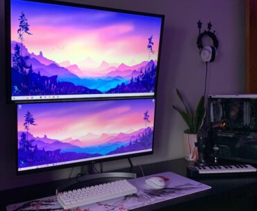 Went from a broken MacBook to this :) Genuinely quite proud of it but don't think it's r/Battlestations worthy