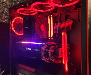 I love red and black.