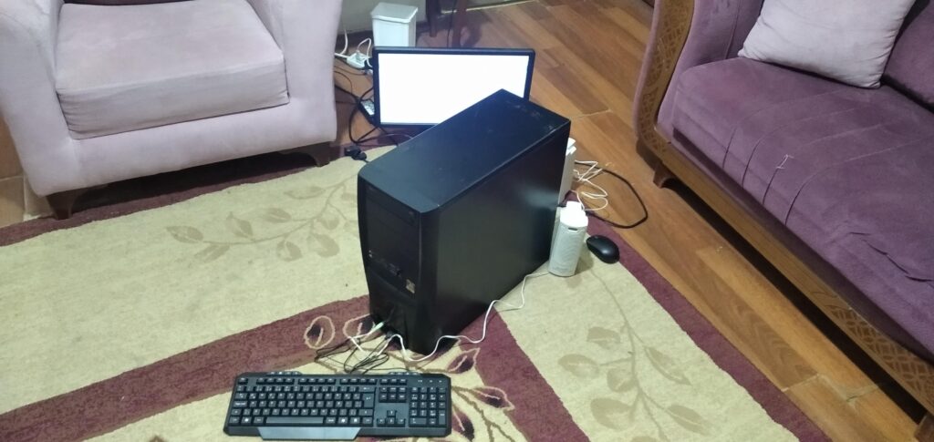 how is my setup (everythhing here is for 25$)