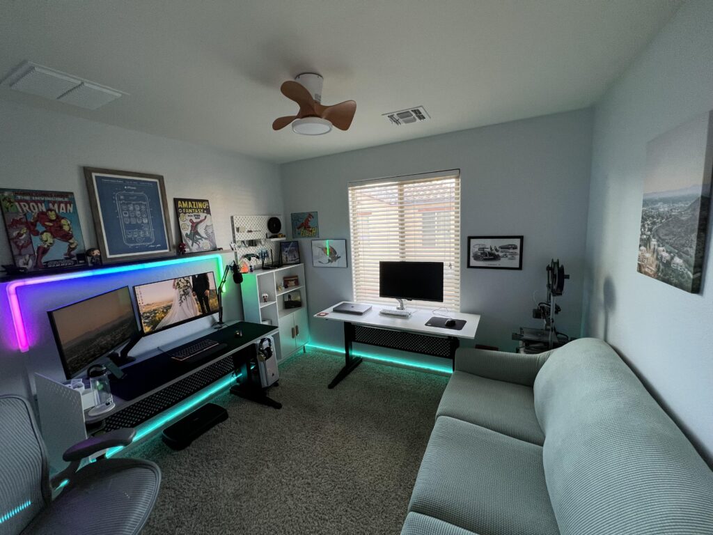Finally renovated my office/gaming room!