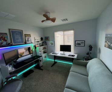 Finally renovated my office/gaming room!