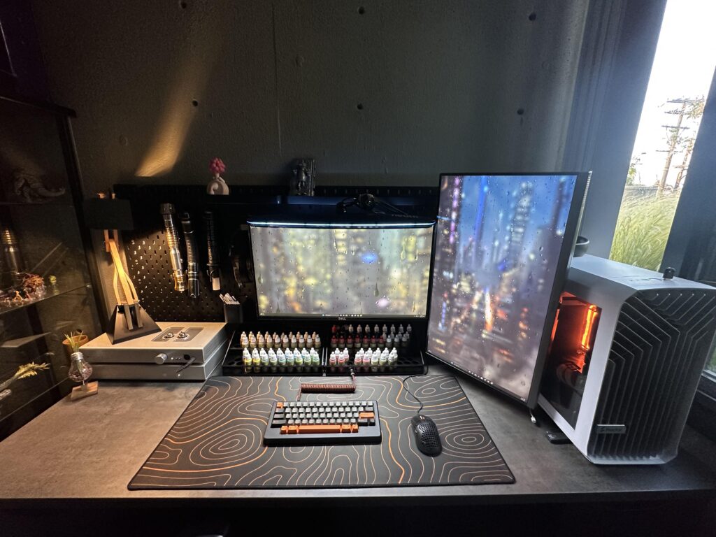 Setup so far.