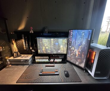 Setup so far.