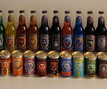 Projet terminé a 100%; 15 Perks chacun de COD Zombies Version bouteille et cannettes.