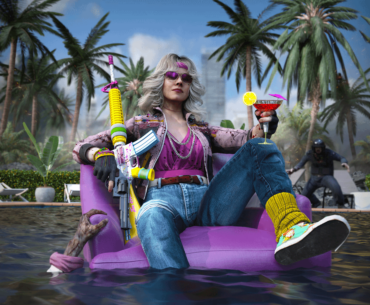 Glam Park welcomes you to the other zombie paradise: Miami! (Inspired by Dead Island 2's cover, render made by me)