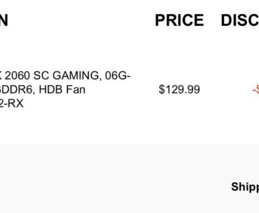 I have no idea how many of these are left, but it’s a great deal! Cheaper than used 1660S/Ti’s!