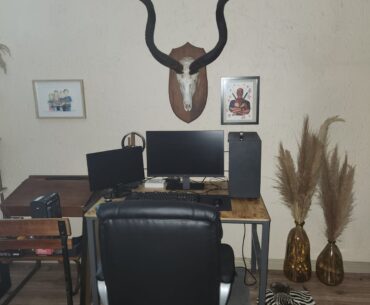 Hello from Africa , "Cable management" I Know, I know!!