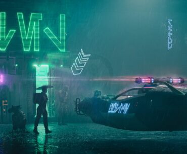 Sci-Fi / Cyberpunk Environment by Quentin MARCOS