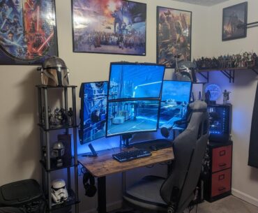 Apartment setup is slowly coming together 😁