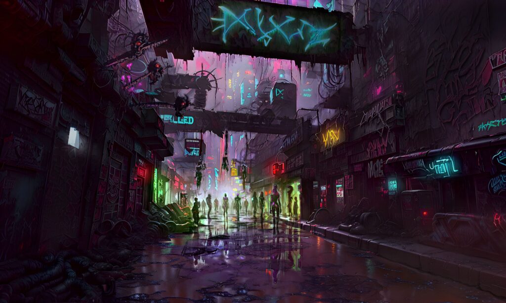 Cyber Apocolypse City by Jonathan Smith