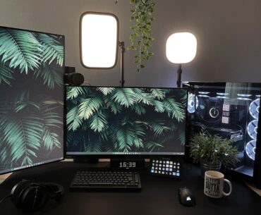 I shrunk my setup by upgrading to a 3XL mousepad.