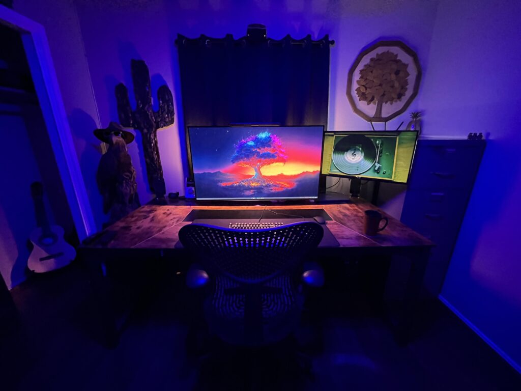 The thrift, reuse, trade, and permanently borrowed setup.