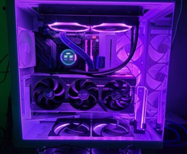 Had to upgrade from an NZXT H510i to a H9 because the 4090 was 1/2 inch too long