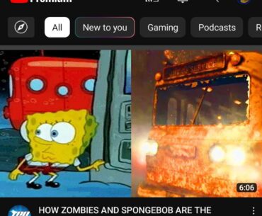Youtube finally recommending good stuff