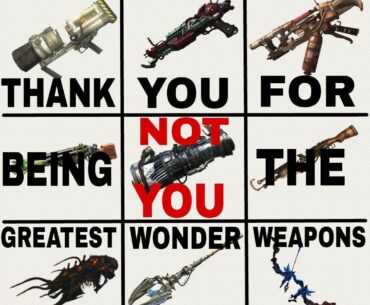 What's you favorite wonder weapon and why from any game