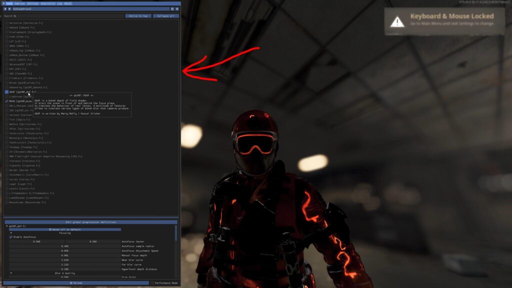 Theater mode question for PC, what is this settings menu hes using? Is it in normal theater mode? Is it a third party program? Or is it apart of the High-Res Texture Pack? Any help would be great