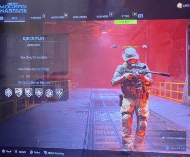 Can’t find quick play matches