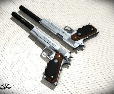 Anybody know how to make the Silverballers from Hitman?