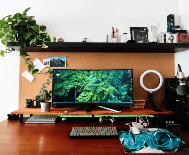 Wood/nature home joystation :)