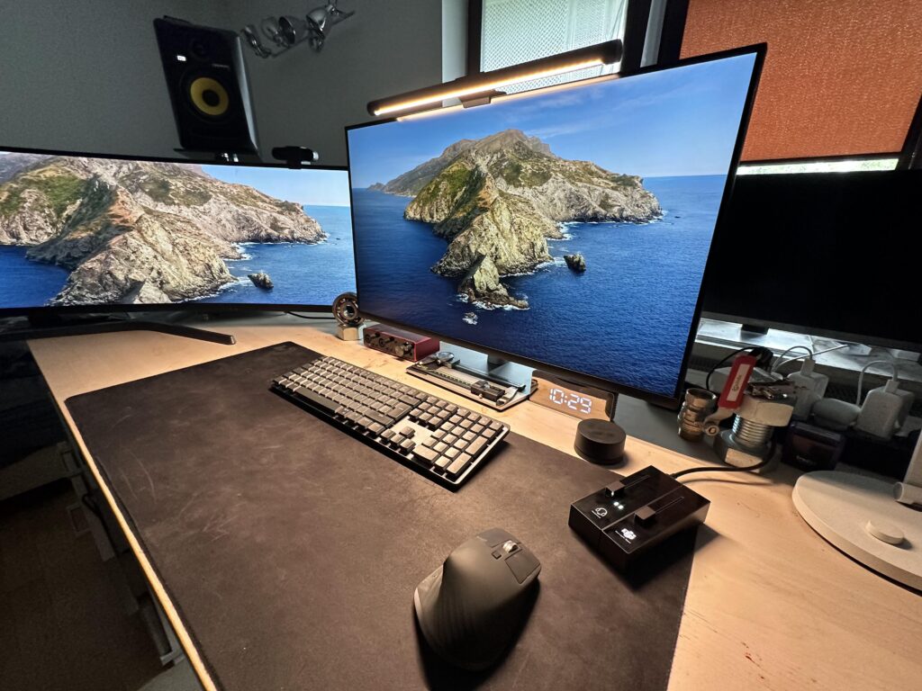 Large screw and bearing... And what do you have at your desk?
