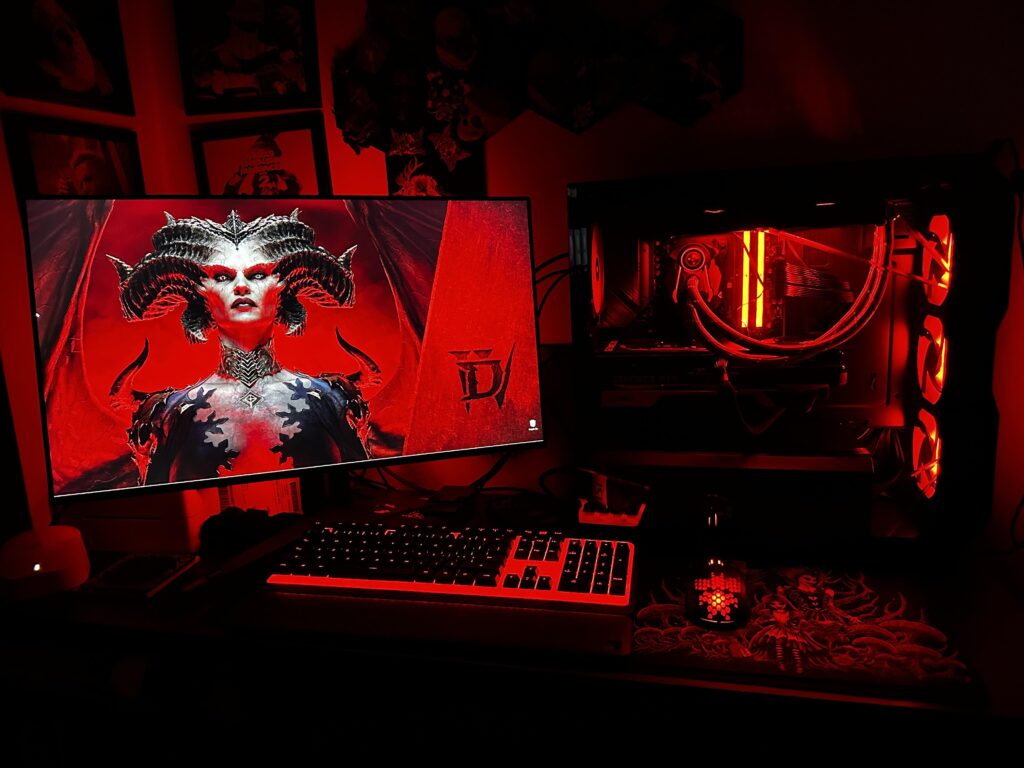 Finished my new build and it’s all ready for Diablo