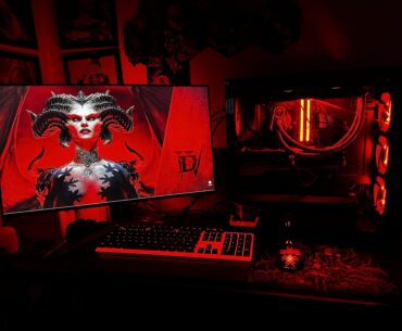 Finished my new build and it’s all ready for Diablo