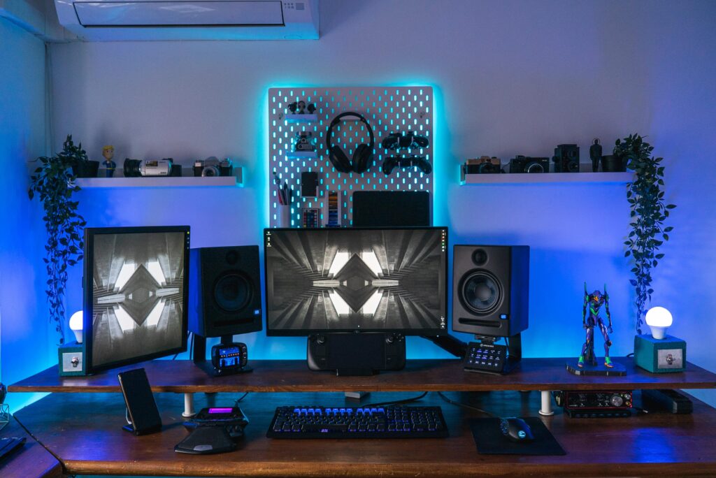 Out of the blue