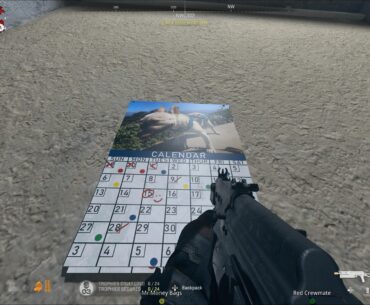 Dog calendar in the Observatory