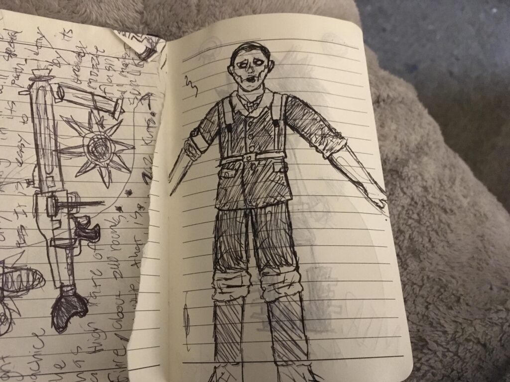 A waw zombie I doodled