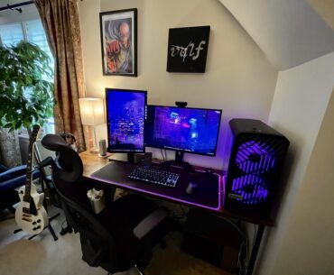 I can’t compete with some of you guys, but I’m pretty happy with my little corner now