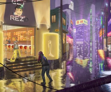 Cyberpunk city, by me, Digital, 2023