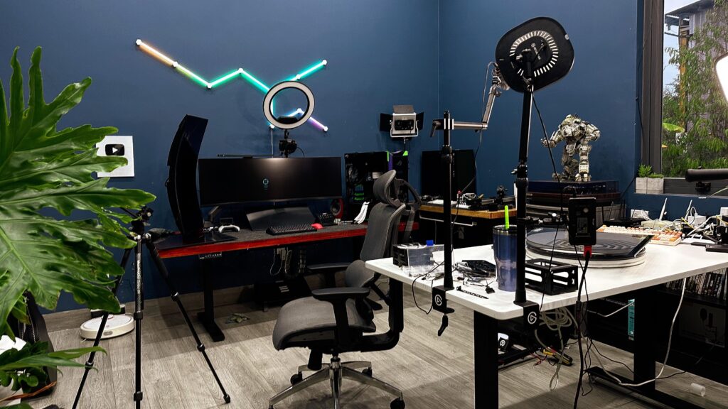 Check out My Chaotic Studio Corner: A Creative Mess or a Disastrous Nightmare?