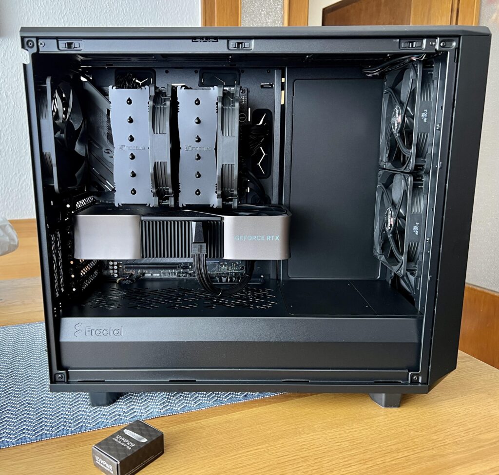 New Build with 13600, 4080FE,32GB Ram,2 TB SSD and Noctua, ASUS Strix Z790