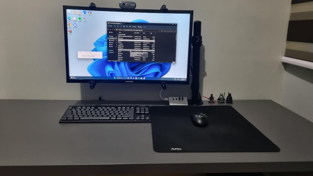 My average wireless gaming setup